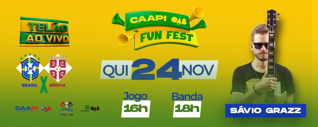 “CAAPI OAB Fun Fest” reunirá torcedores na Copa do Mundo